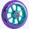 Колесо для самоката TECH TEAM X-TREME 110*24мм PO transp purp(violet)
