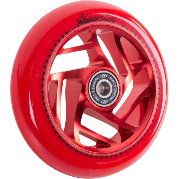 Колесо TECH TEAM для самоката X-Treme 110*24мм, Aloe, red
