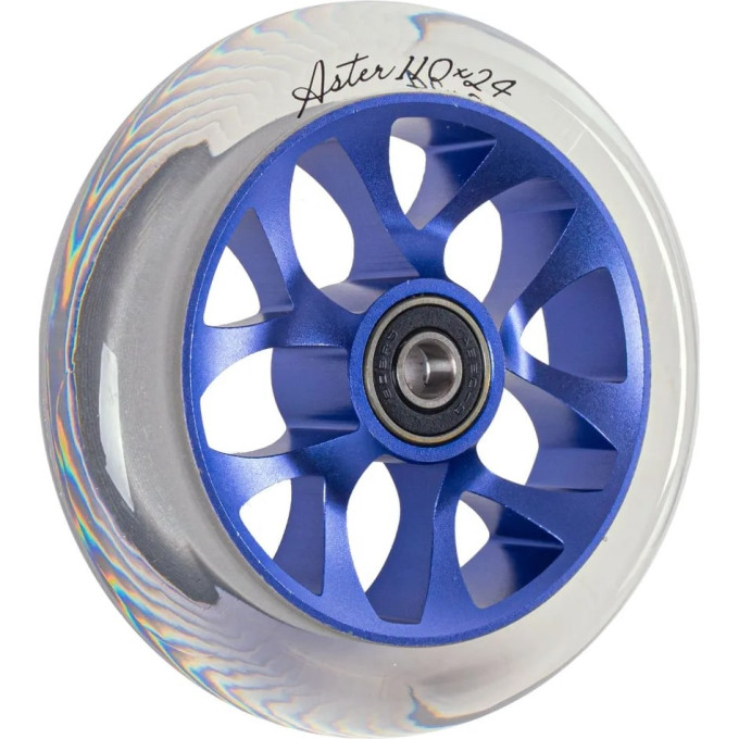Колесо TECH TEAM для самоката X-Treme 110*24мм, Aster, blue