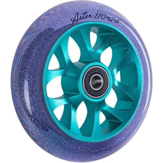 Колесо TECH TEAM для самоката X-Treme 110*24мм, Aster, purple