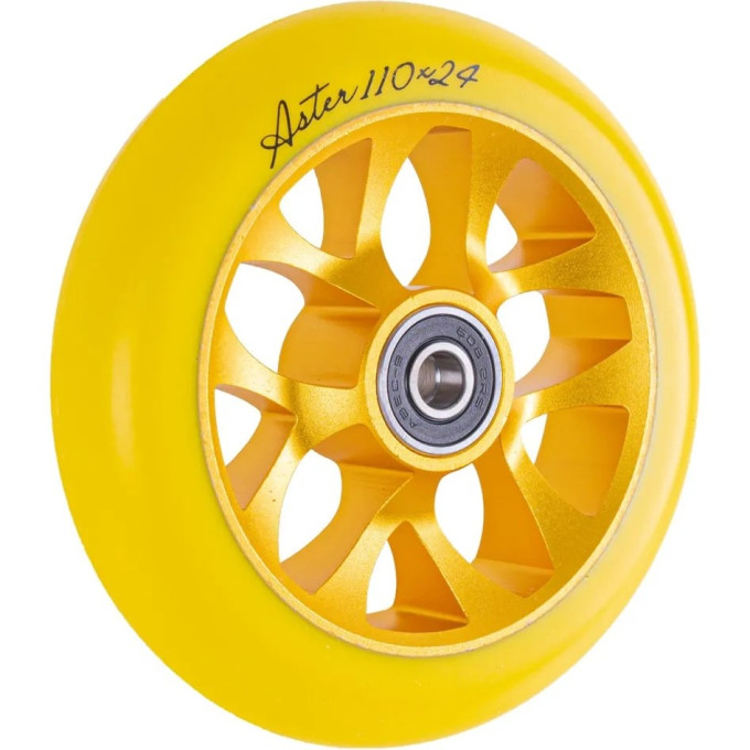 Колесо TECH TEAM для самоката X-Treme 110*24мм, Aster, yellow