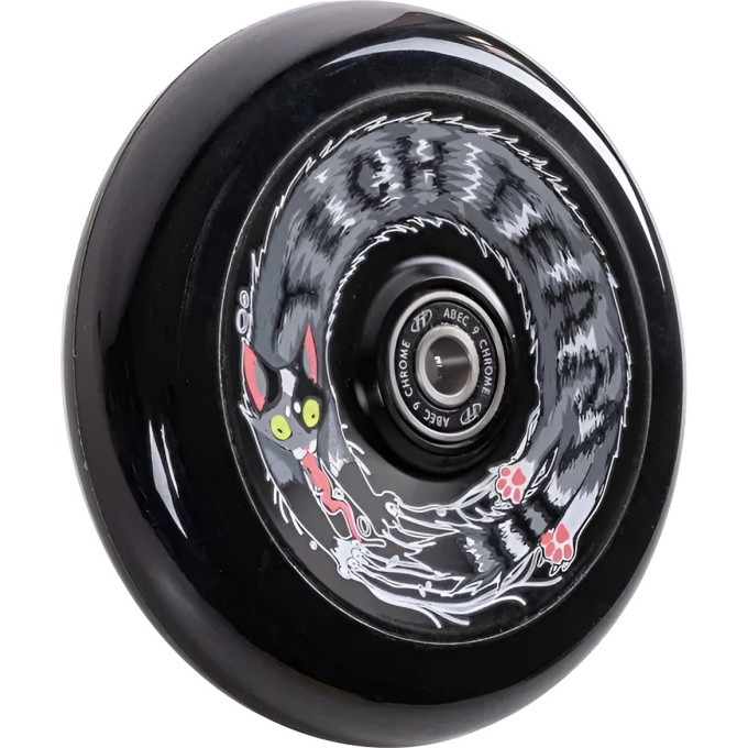 Колесо TECH TEAM для самоката X-Treme 110*24мм, Cat, grey