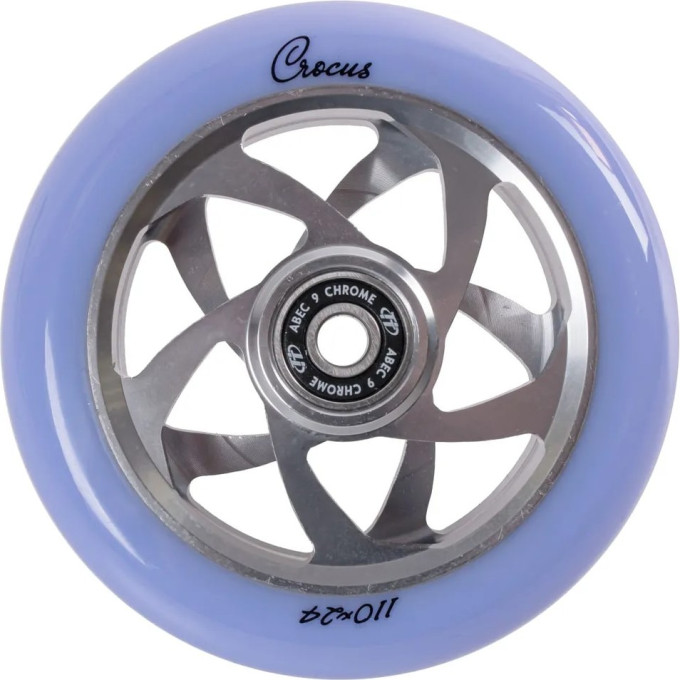 Колесо TECH TEAM для самоката X-Treme 110*24мм, Crocus, purple
