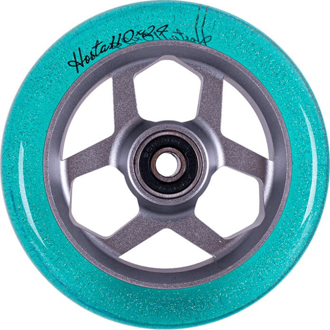 Колесо TECH TEAM для самоката X-Treme 110*24мм, Hosta, emerald