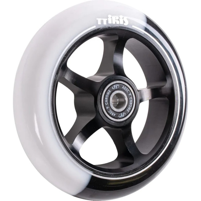Колесо TECH TEAM для самоката X-Treme 110*24мм, Iris, black-white