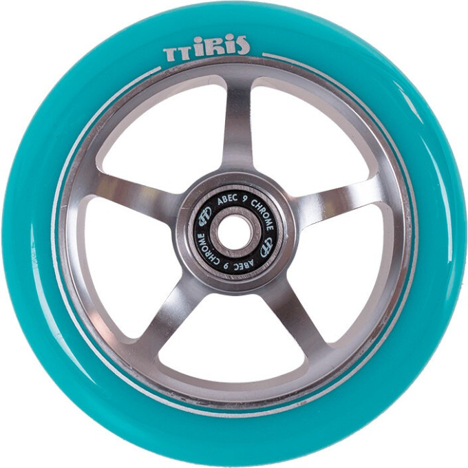 Колесо TECH TEAM для самоката X-Treme 110*24мм, Iris, emerald