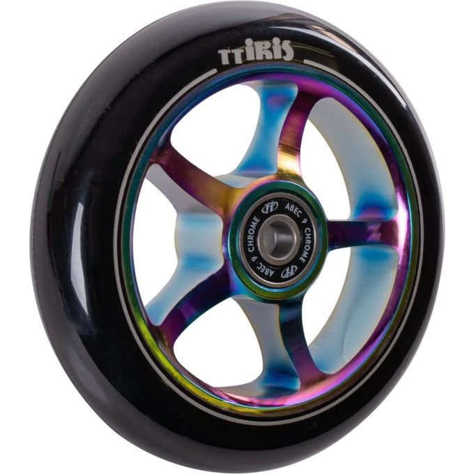 Колесо TECH TEAM для самоката X-Treme 110*24мм, Iris, neochrome