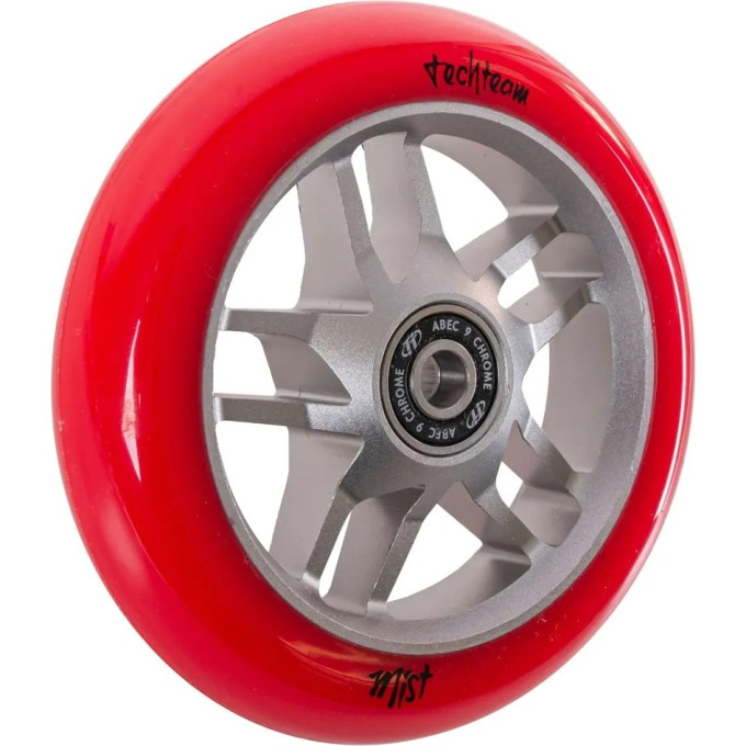Колесо TECH TEAM для самоката X-Treme 110*24мм, Mist, red