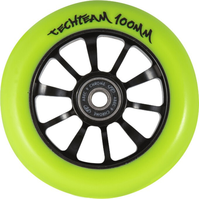 Колесо TECH TEAM для самоката X-Treme 110*24мм, Onion, yellow
