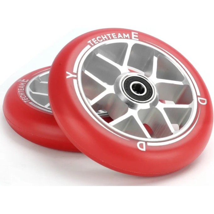 Колесо TECH TEAM для самоката X-Treme 110*24мм W-ED (Eddy) red