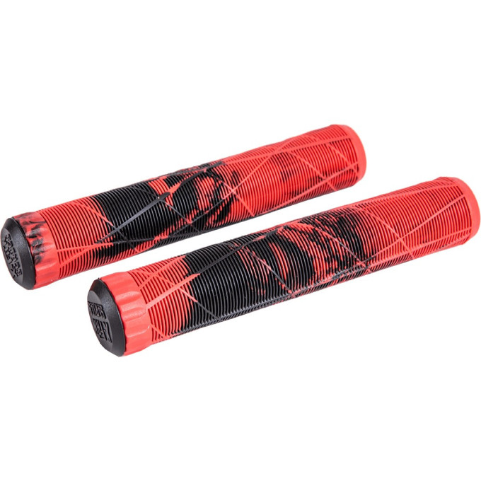 Набор грипсы TECH TEAM 2шт с барендами Black-Red BL 170/22 1/50 294378