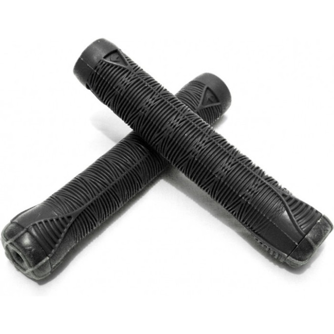 Набор TECH TEAM грипсы 2шт с барендами BL 100/К22, Black