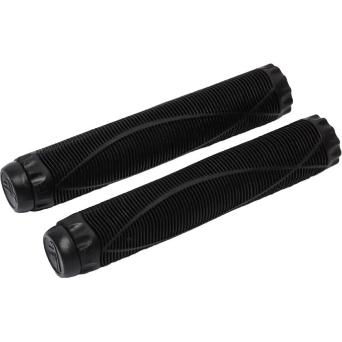 Набор TECH TEAM грипсы 2шт с барендами Fish, 170mm,на трюковой самокат 294354 black
