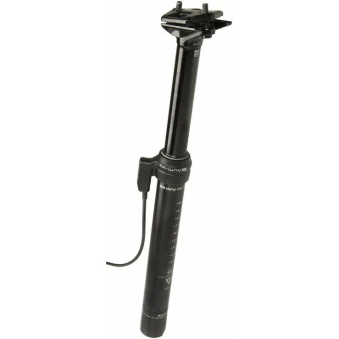 Подседельный штырь TECH TEAM 27,2x300 mm, алюминиевый с креплением, черный JS-609 27.2*300MM