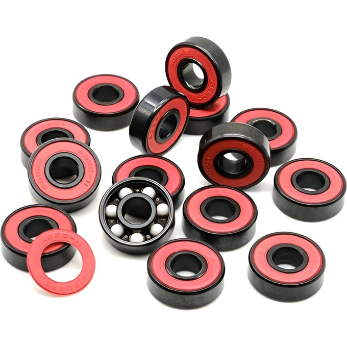 Подшипники TECH TEAM 608RS, ABEC-11, 8 шт.+8 шайб+4 спейсера