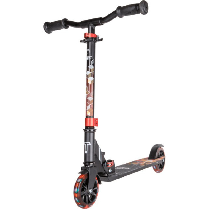 Самокат TECH TEAM COMFORT 125R black/red