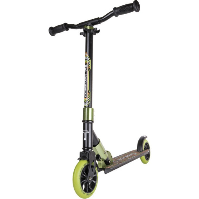 Самокат TECH TEAM COMFORT 145R black/green