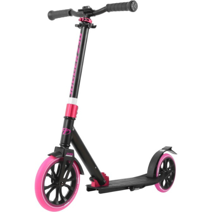 Самокат TECH TEAM JOGGER 210 черно-розовый