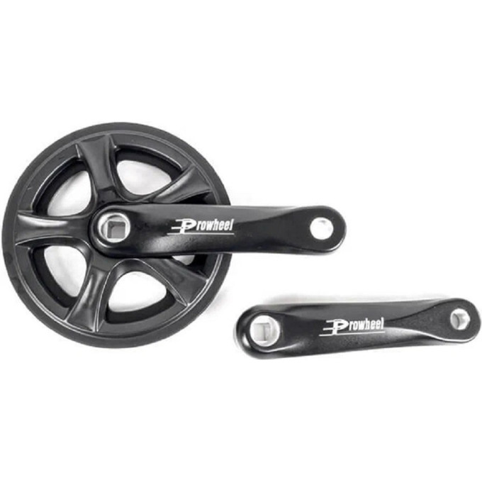 Система TECH TEAM Prowheel, черный, шатун алюминиевый, 140мм, 1 скорость. 1/10 PRO-Q36PP 140
