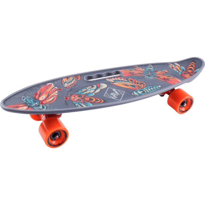 Скейтборд TECH TEAM FISHBOARD PRINT 23 серый