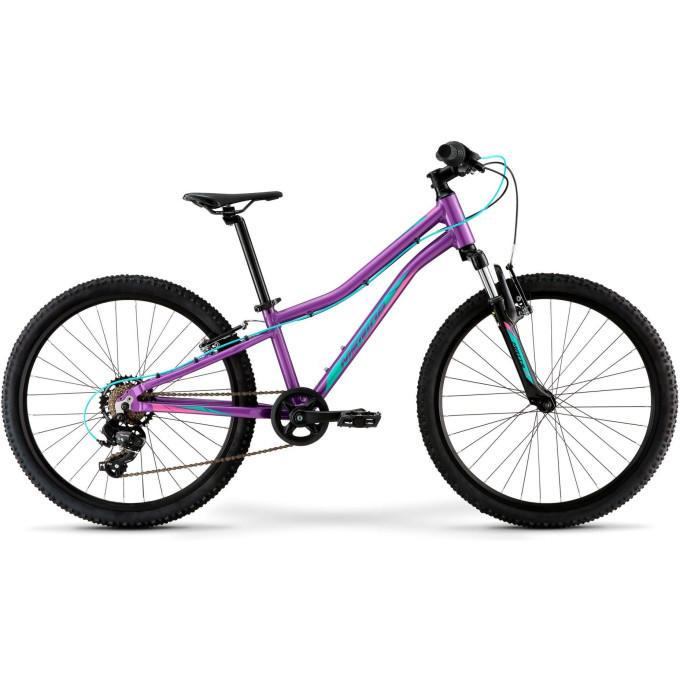 Велосипед '22 MERIDA MATTS J.24 ECO Рама:One Size DarkPurple/PalePinkTeal