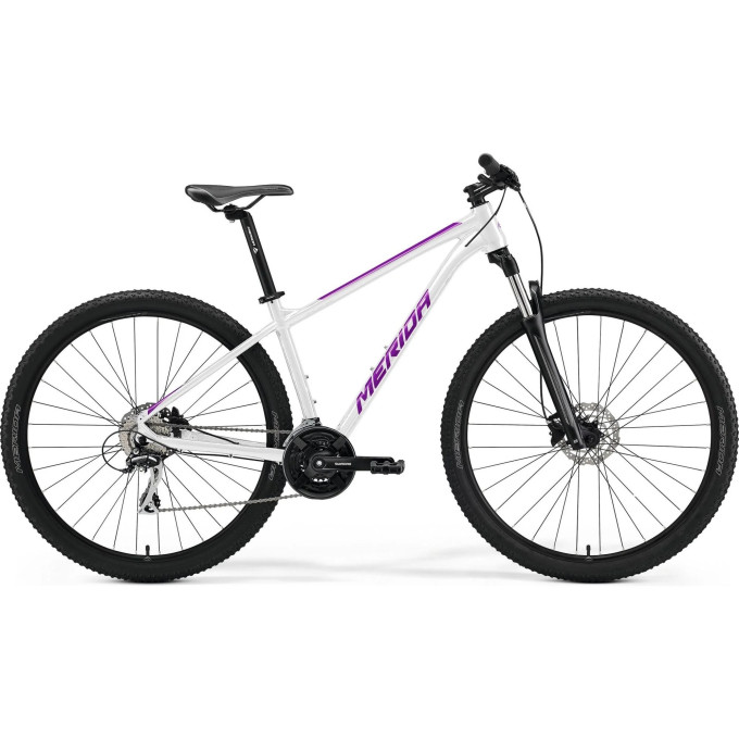 Велосипед MERIDA BIG.NINE 20-3x (белый/фиолетовый) рама:XL(20