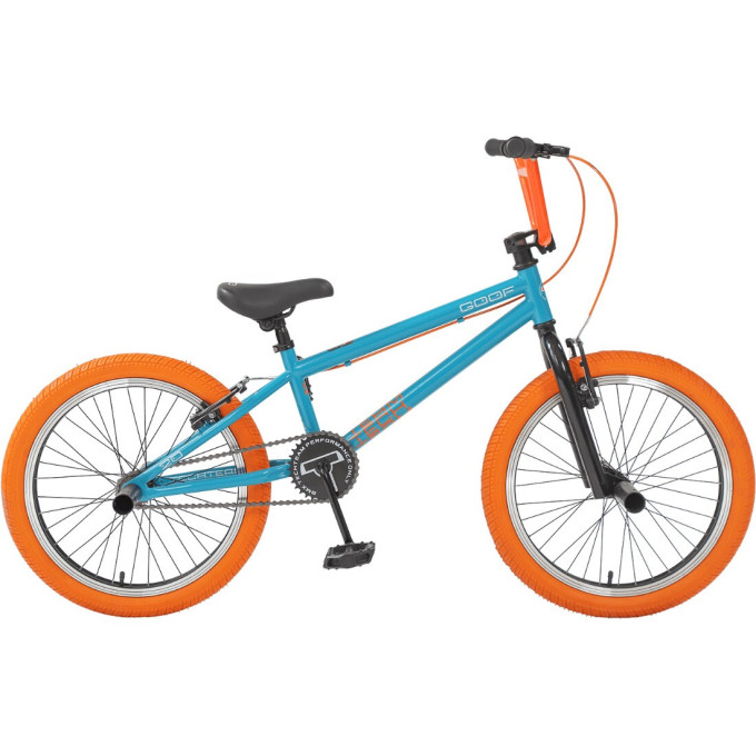 Велосипед TECH TEAM BMX GOOF бирюзово-оранжевый 20 