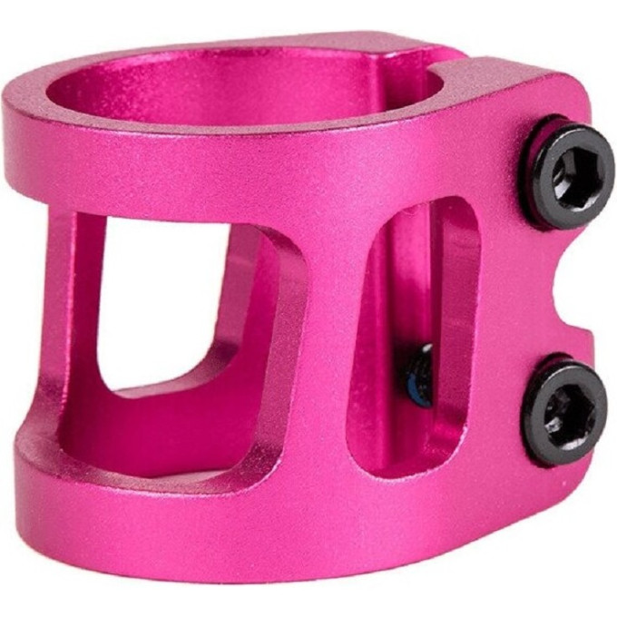Зажим TECH TEAM 2 болта AC02P, 34,9 мм, HIC (Drop) pink