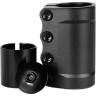 Зажим TECH TEAM 4 болта CL-SH, 31,8/34,9мм, SCS (Shreder) black